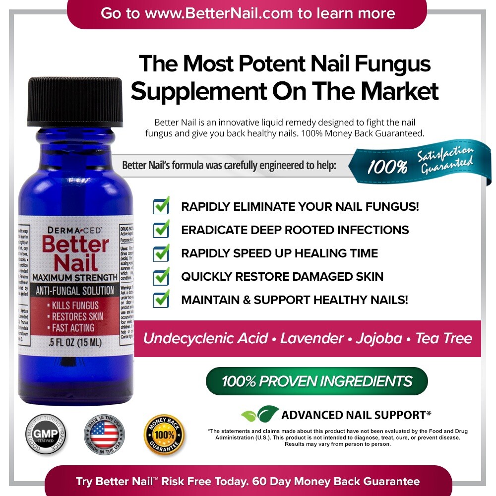 Anti Fungal Nail Support helps nail growth fight fungus max strength solution