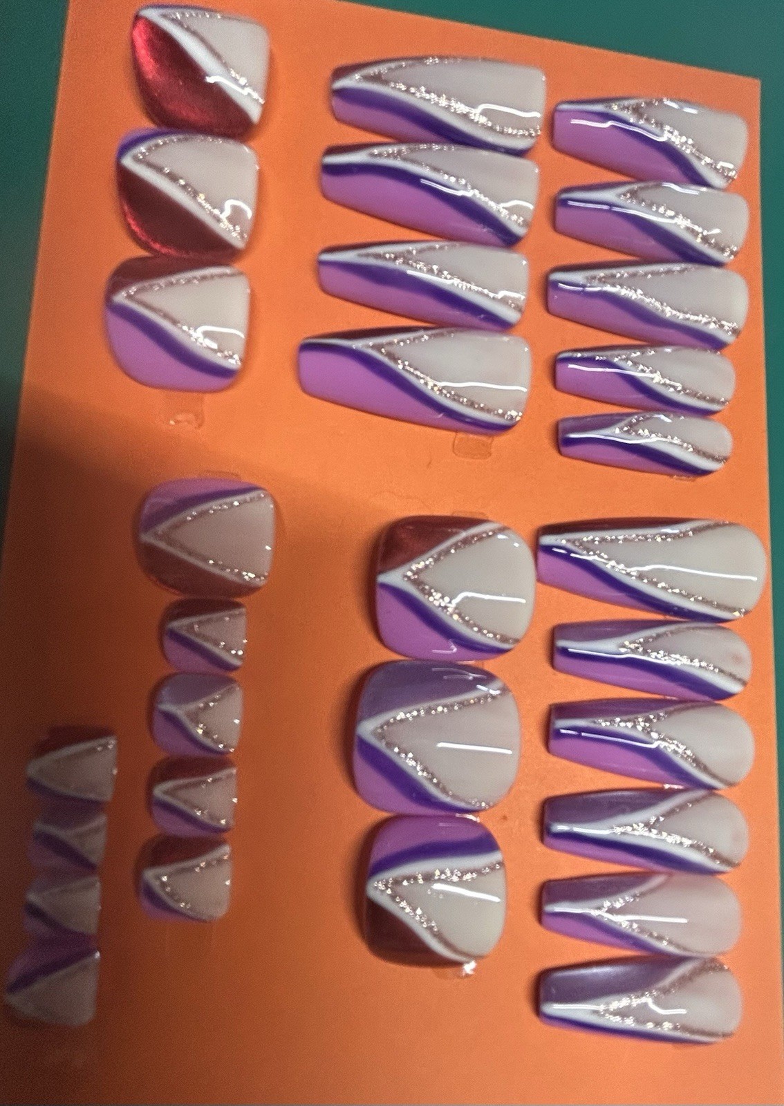 press on nails 2 Sets Feets And Hands