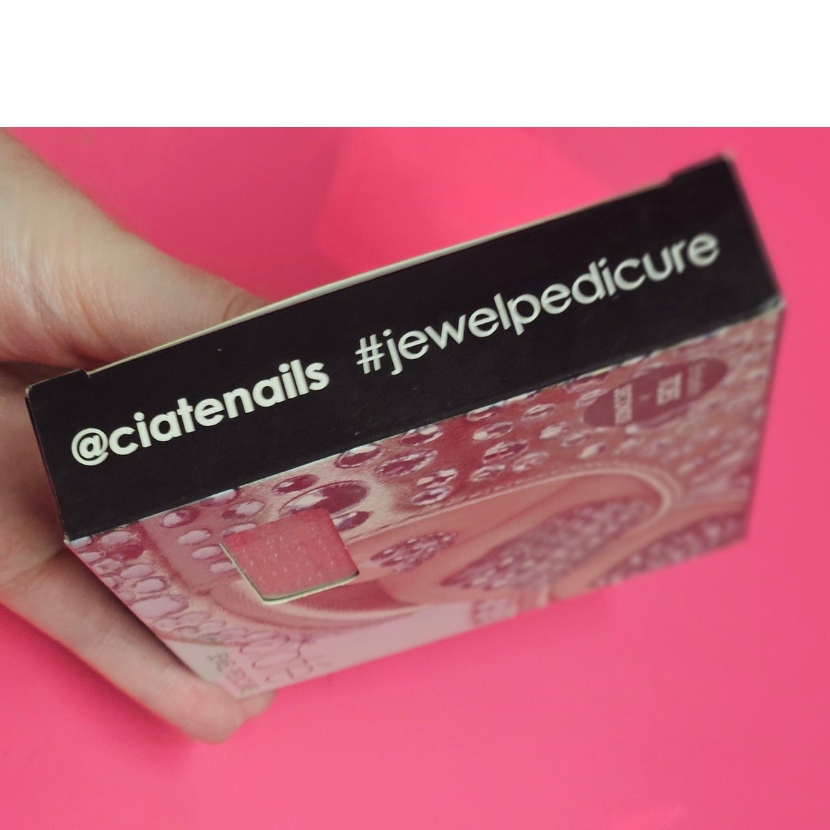 Ciate Jewel Pedicure Mirror Ball 3D Nail Art Kit New in Box Discontinued