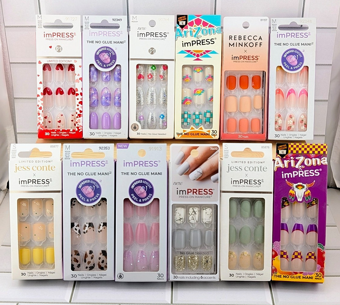 imPRESS The No Glue Mani Press On Nails Fake Nails You Choose Buy More Save More