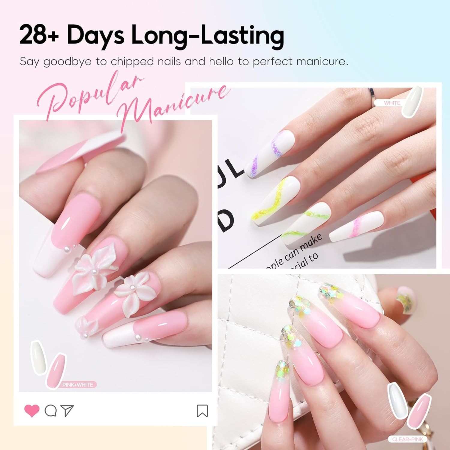 Complete Acrylic Nail Kit with U V Light and Drill