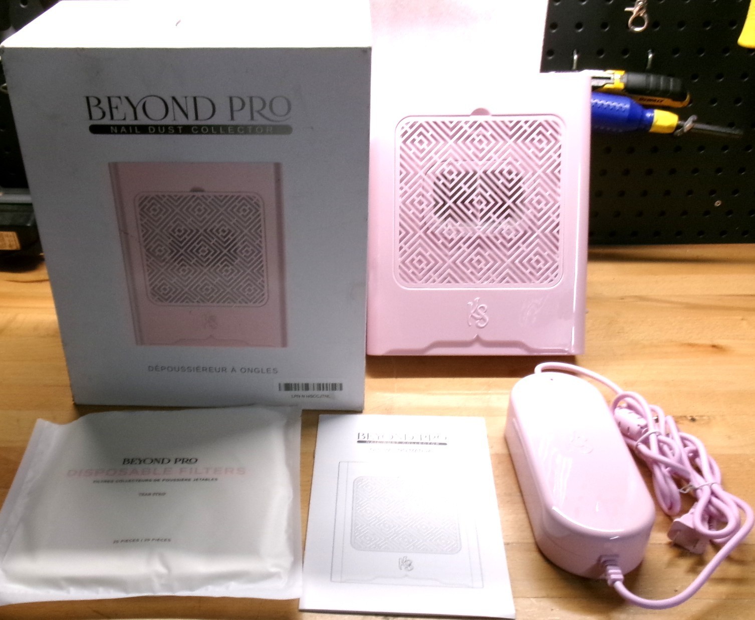 Kiara Sky Beyond Pro Nail Dust Collector – PINK