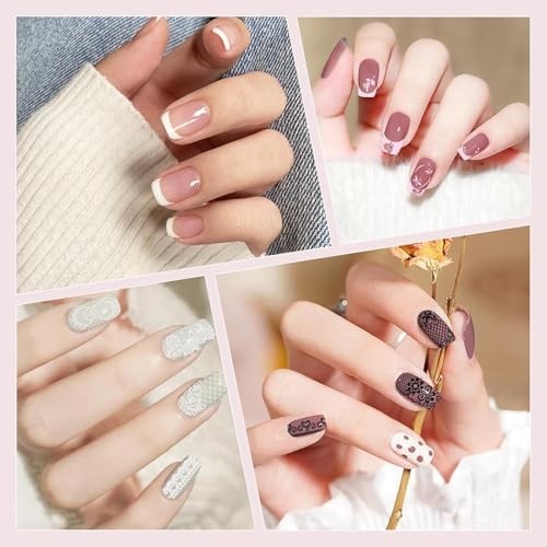 Nail Stamping Kit – 2 Plates, 4 Gel Polishes, 110 Patterns, Silicone Stamper & S