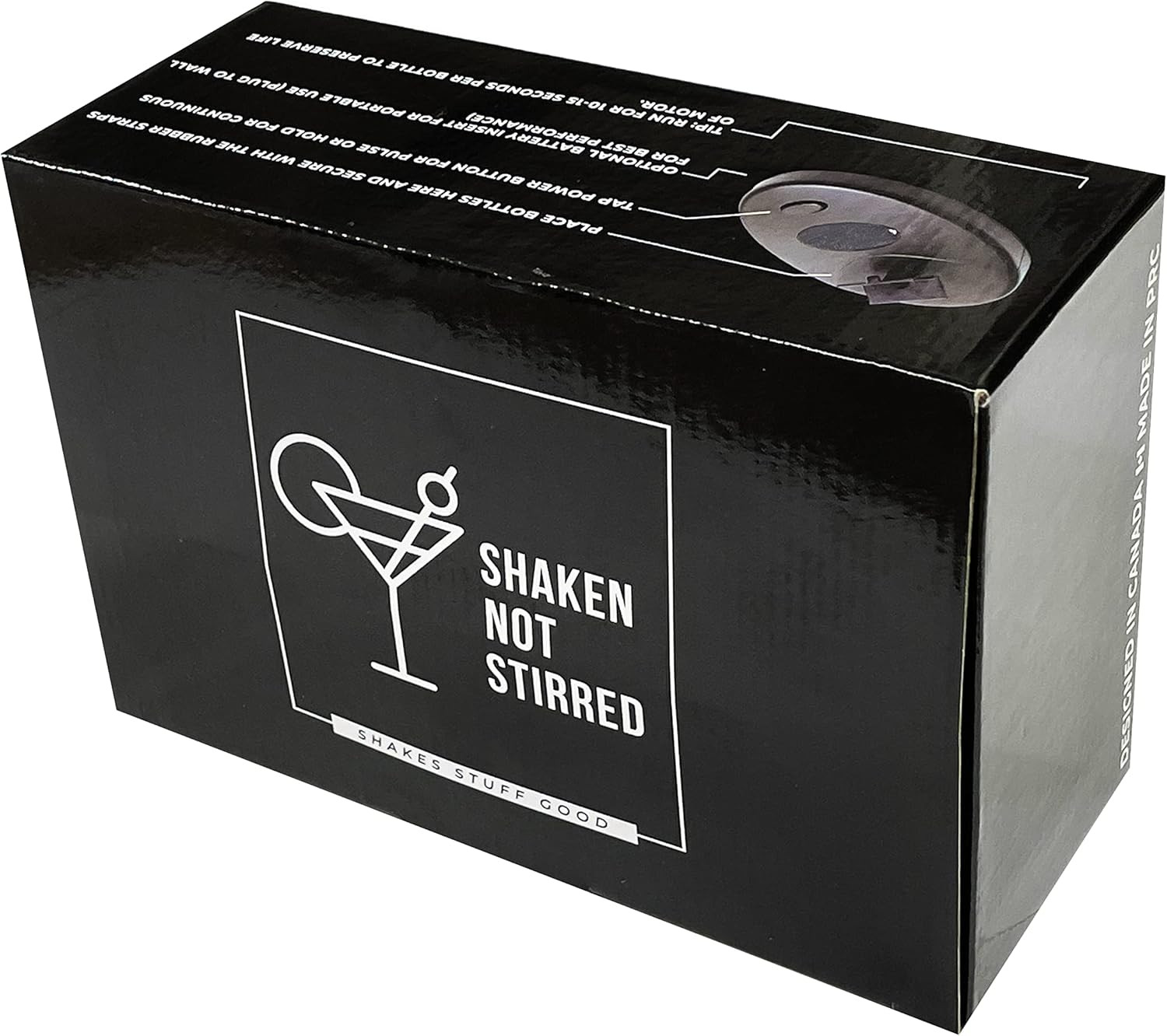 Shaken Not Stirred Nail Polish Gel Shaker Tattoo Ink Hobby Paint Mixer