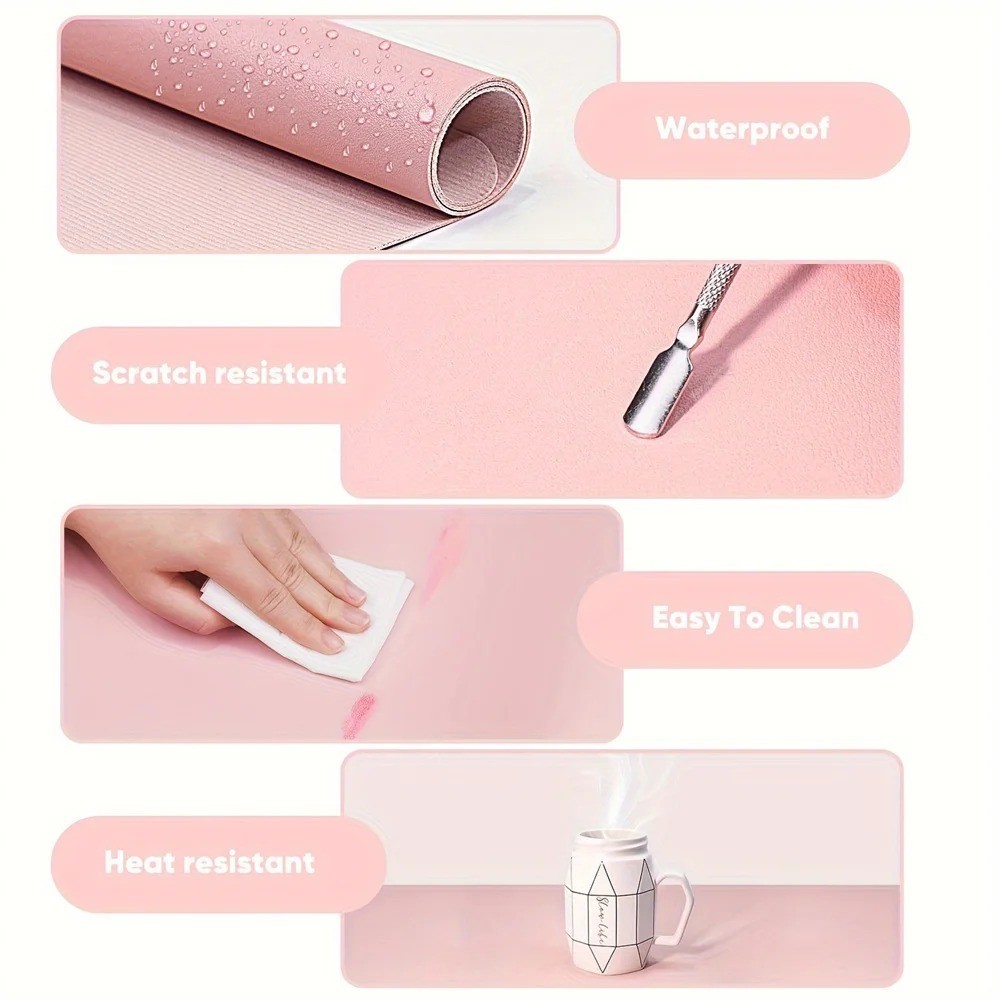 Hand Rest Pad – Foldable Nail Art Table Mat for Waterproof Use – Scratch