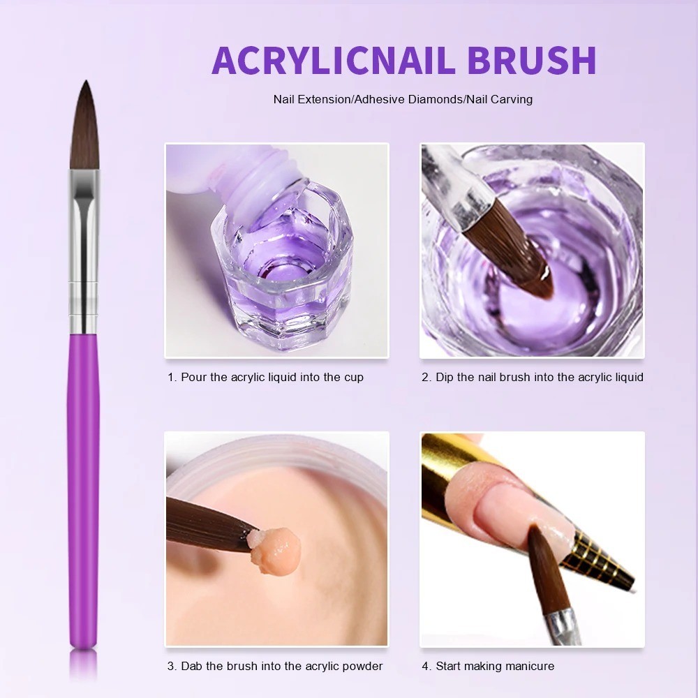 Limegirl Acrylic Nail Liquid Monomer 40–240ml Crystal Clear Nail Art Solution