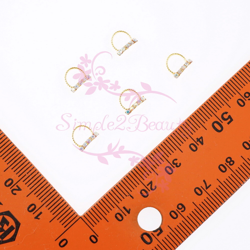 20 Hollow Design Japanese Style Alloy Charms Nail Art Manicure Jewelry DIY Decor