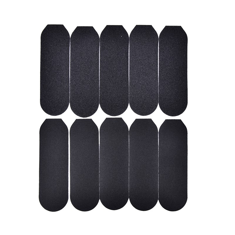 10pcs Sand Paper Replacement For Stainless Steel Double Sided Foot Rasp Remover