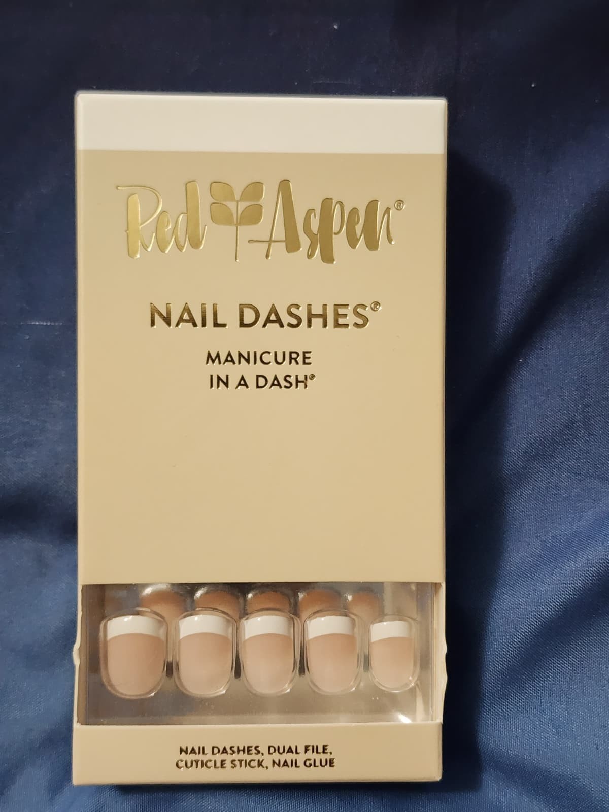 Red Aspen Nail Dashes Press-On Nails