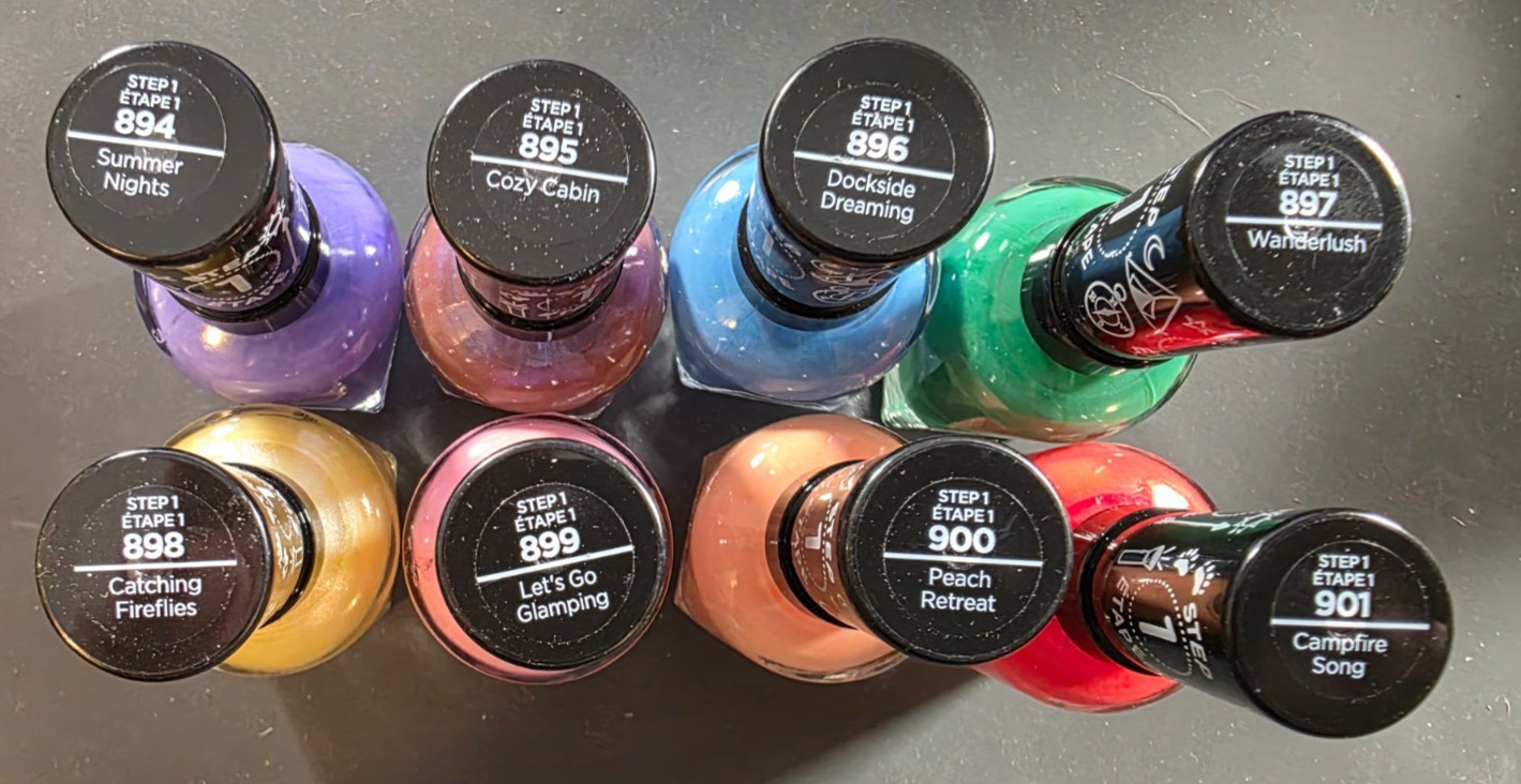 Sally Hansen Miracle Gel Summer Camp – Pick Color(s) – B2G2 Free! – Shelf Pulls