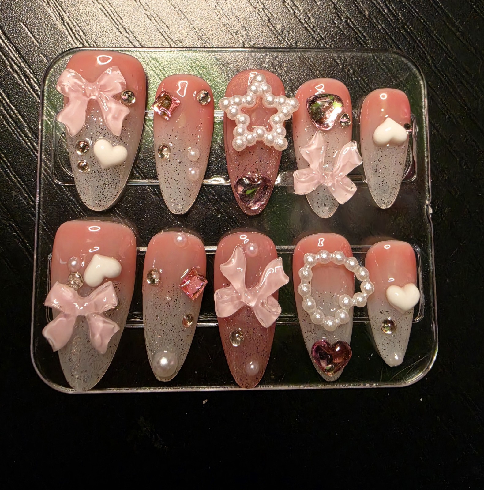 Handmade Press-On Nails: Size Medium