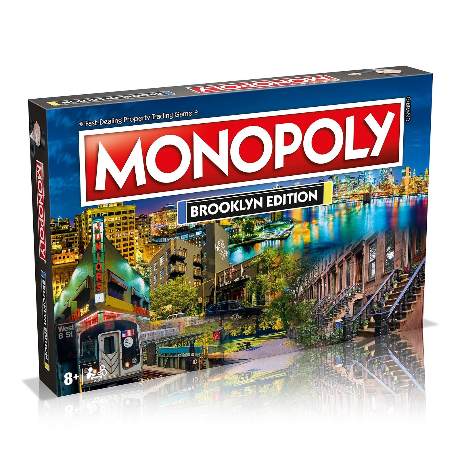 Monopoly Board Game Brooklyn Edition: 2-6 Players Family One Size, Multi