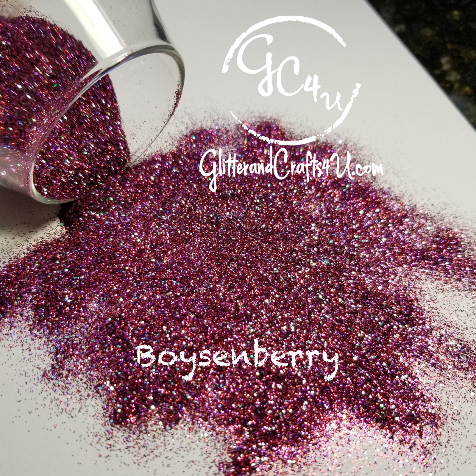 .008 & .015 Boysenberry Glitter