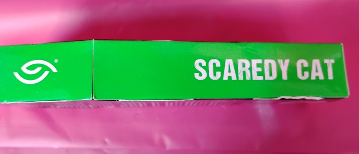 China Glaze Scaredy Cat Halloween Press On Nails Stiletto Green Black Full Cover