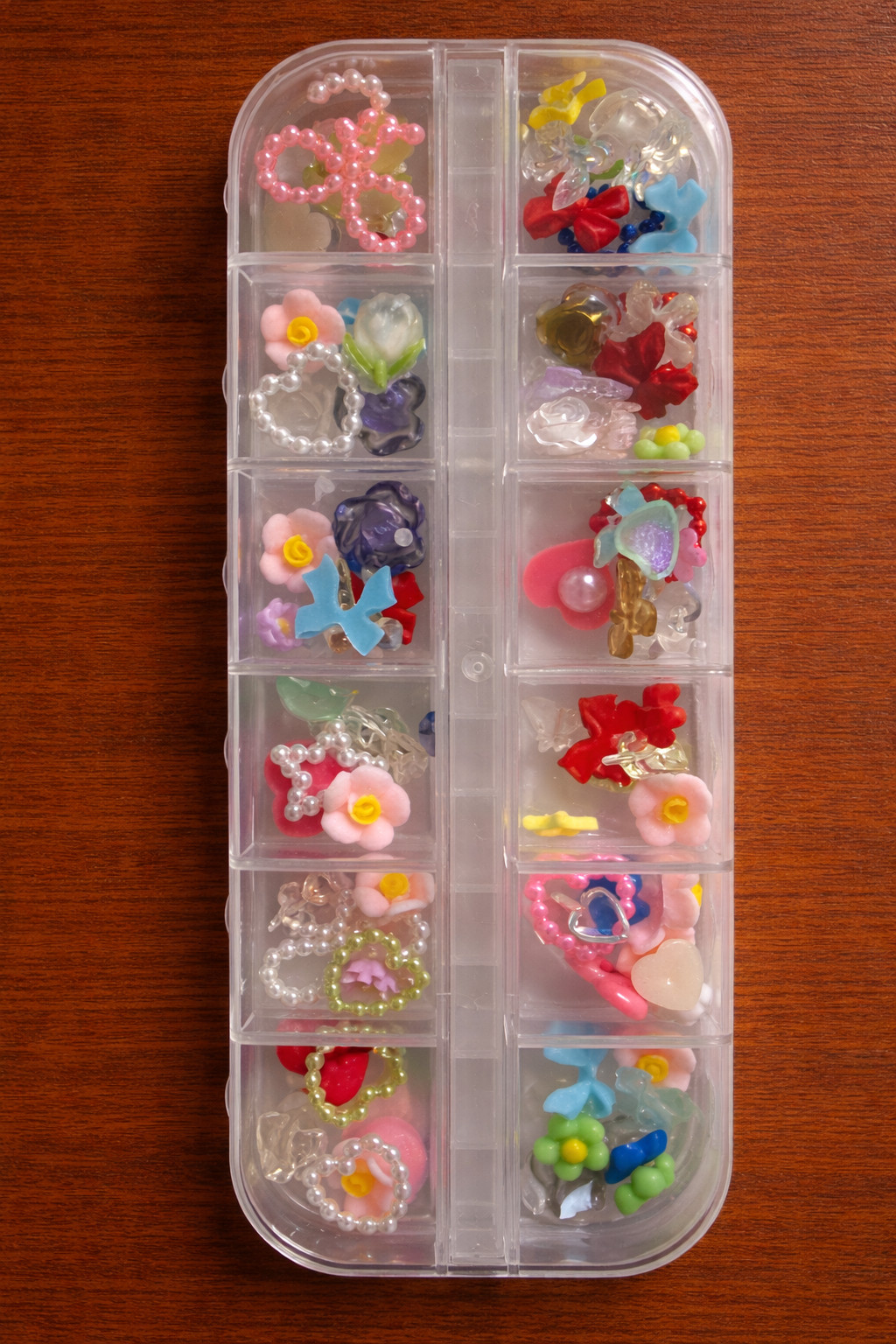 Nail Art Kit Rhinestones Charms Gems Beads Mixed DIY Craft Set Choose Style
