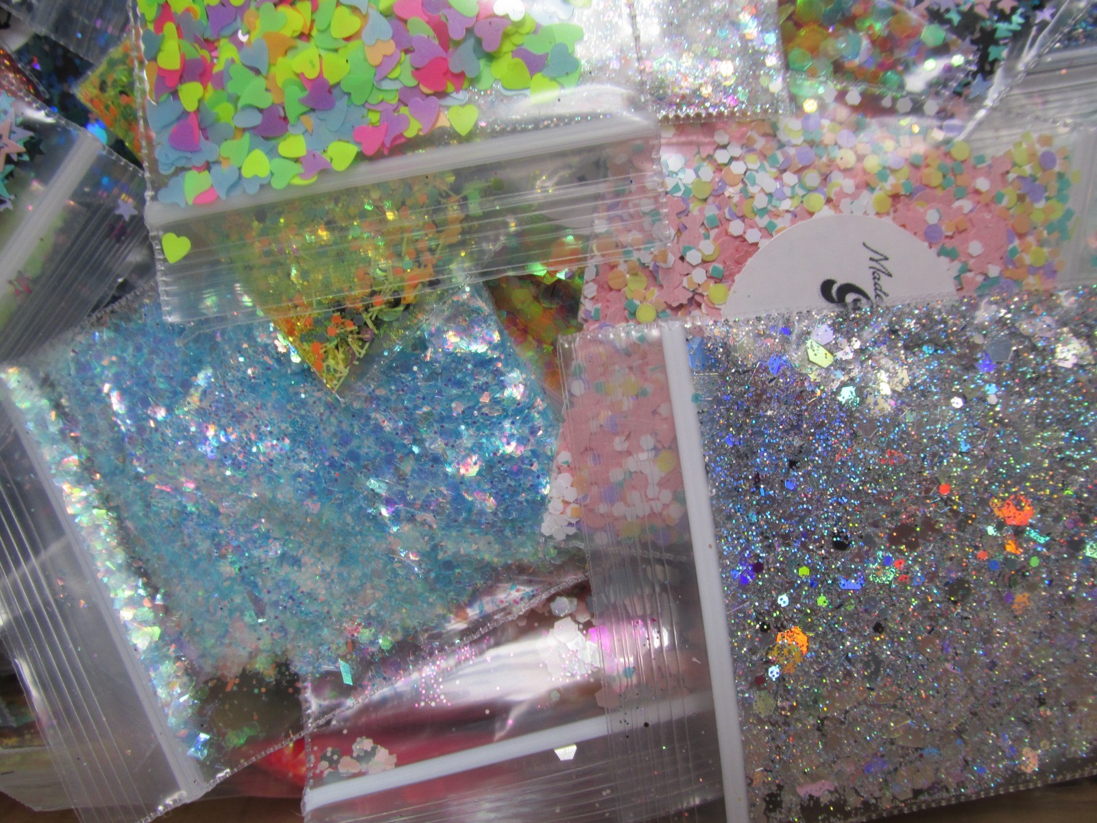 40 pieces Glitter Bundle for nail art
