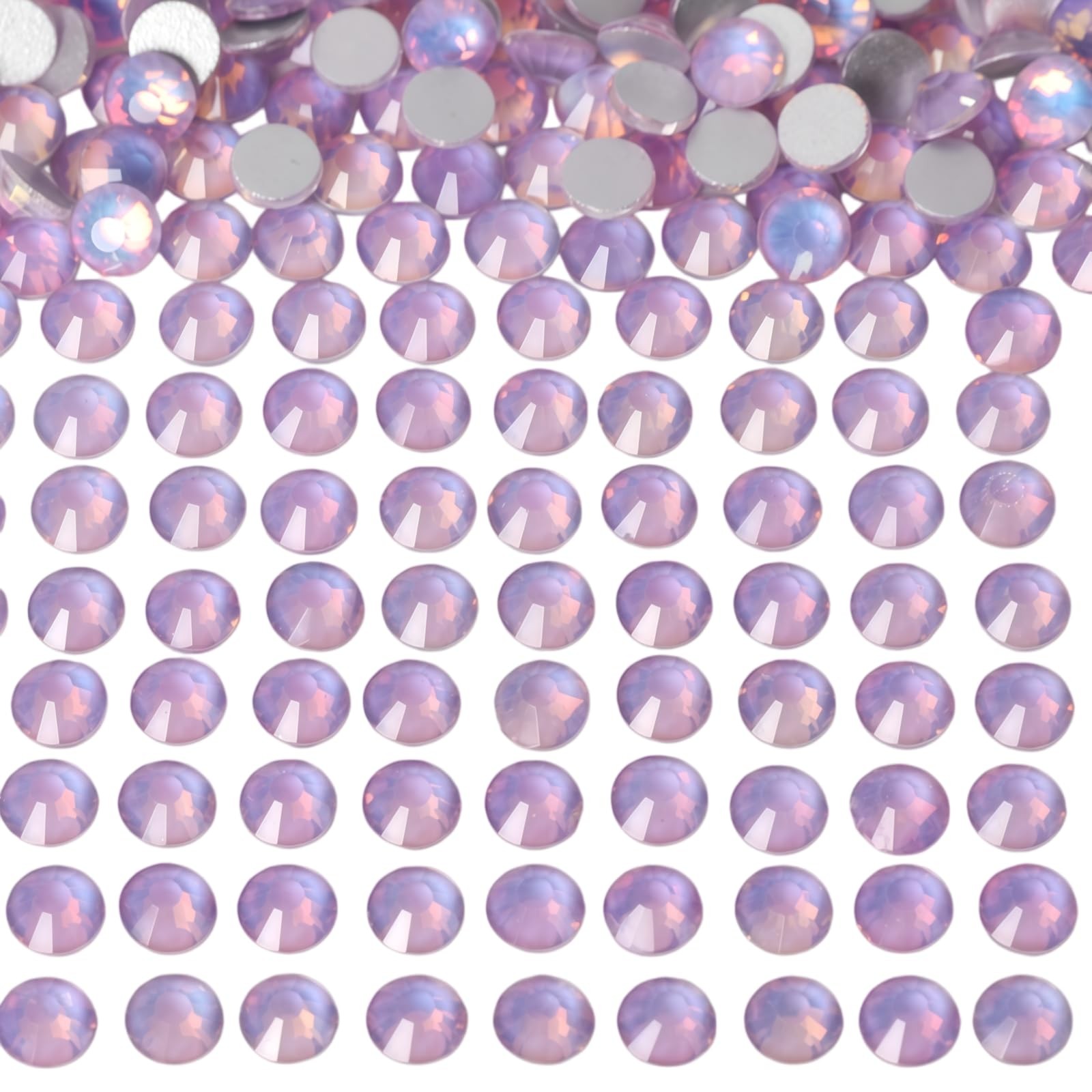Diamonland Flatback Glass Crystal Rhinestones Rounds Gems for Bedazzling Nail…