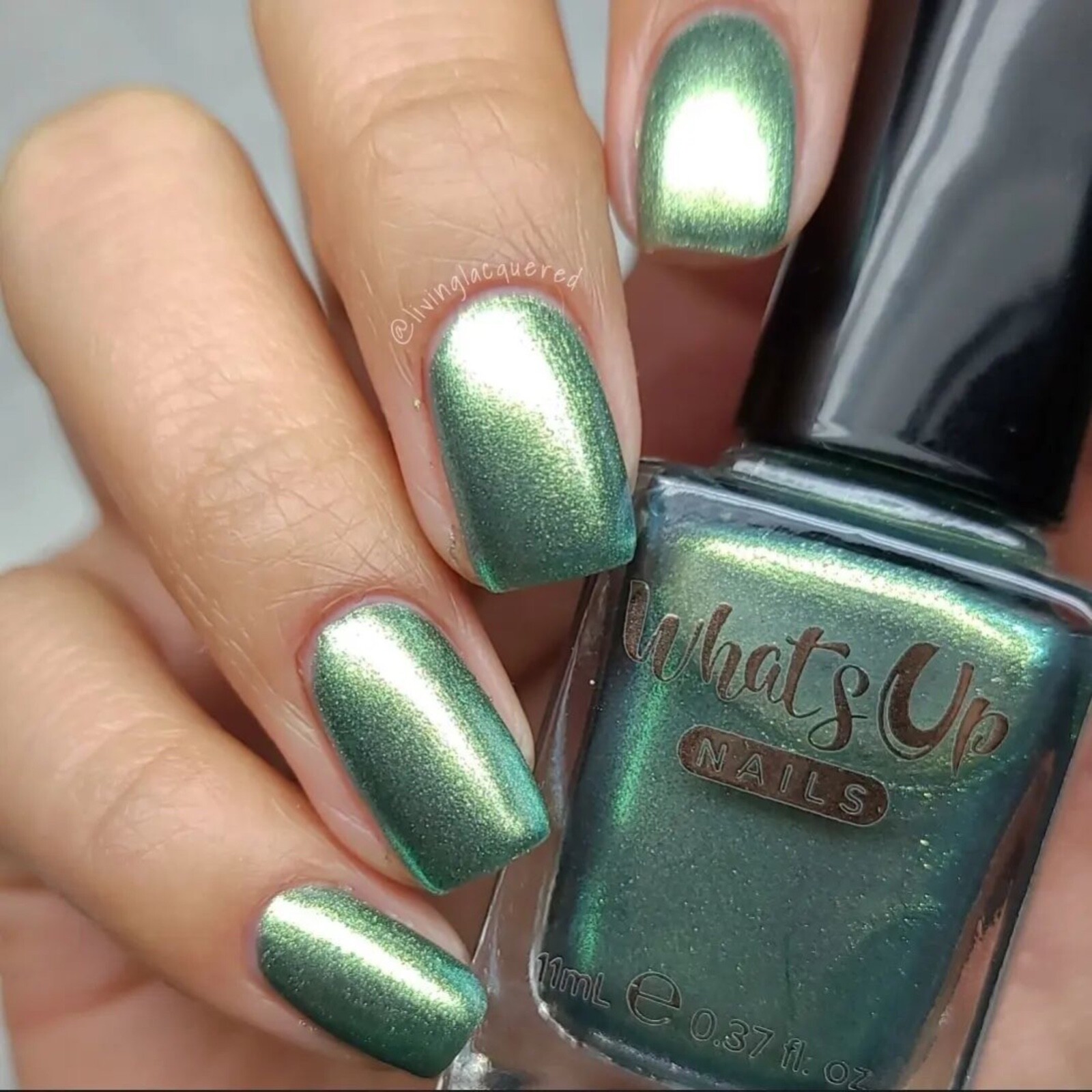 Peridot Nail Polish (Green Duochrome) Nail Polish for Nail Art