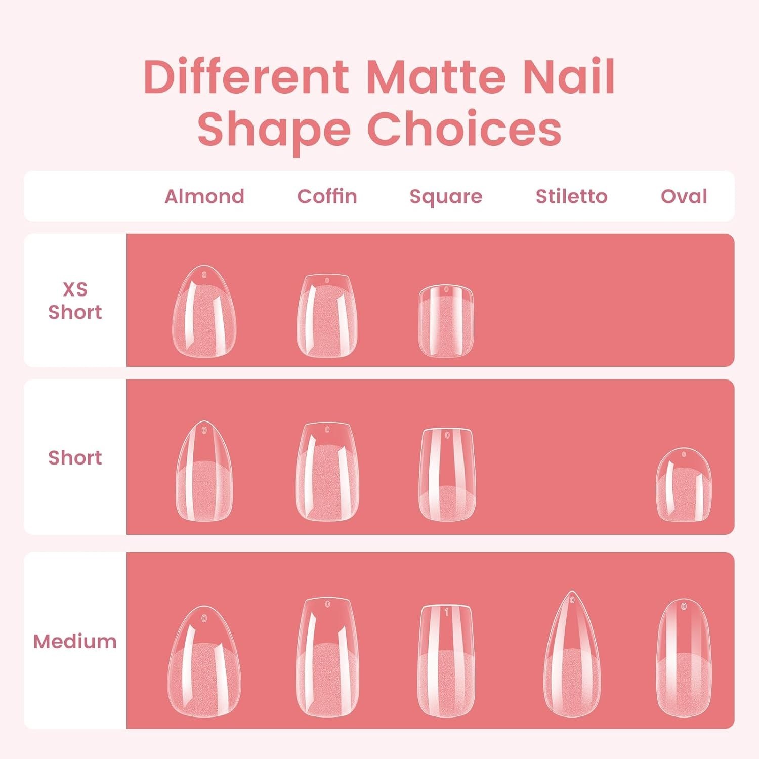 Soft Gel 240pcs Almond Nail Tips – Long Lasting Full Cover for Every Occasion