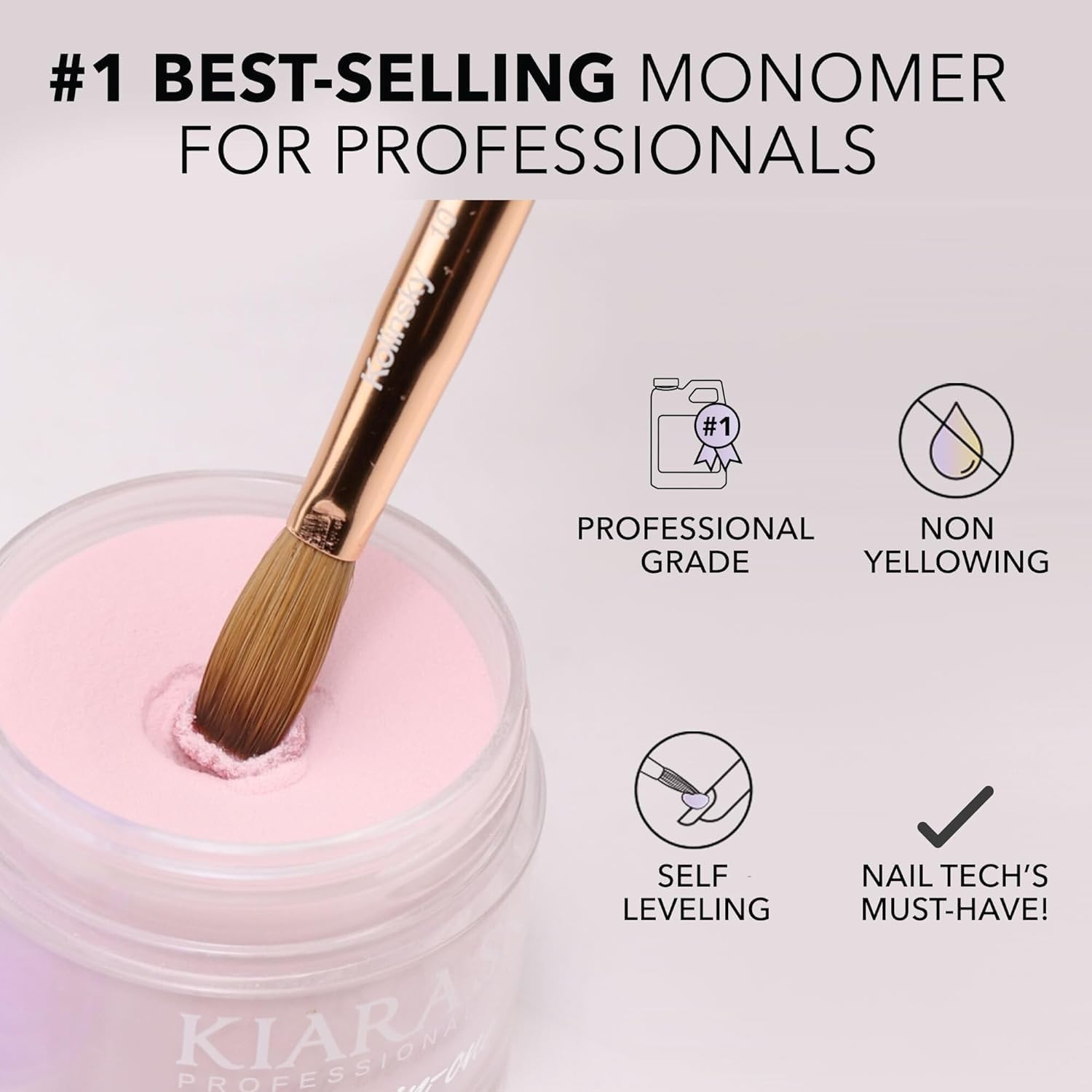 EMA Monomer 32 Fl Oz – Advanced Non-Yellowing Acrylic Nail Liquid for Perfection