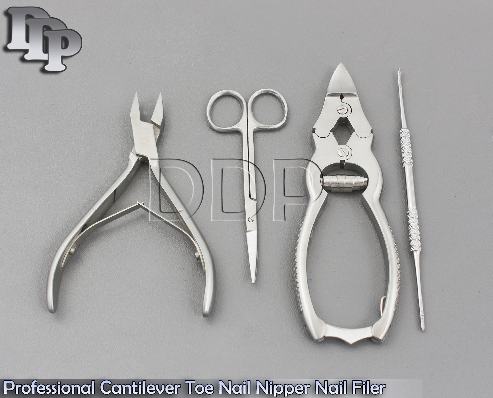 Cantilever Toe Nail Nipper Nail Filer Double Ended Iris Curved,BTS-89