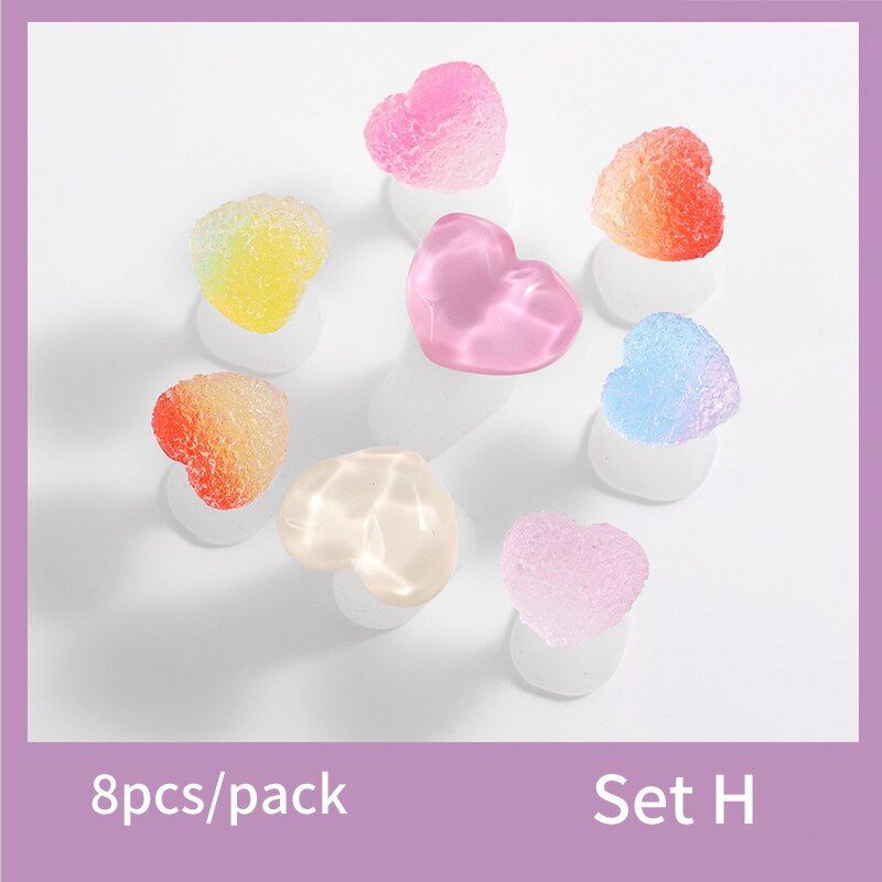 Silicone Toes Separator -Foot Divider Form Manicure Pedicure Nail Art Tools 8Pcs