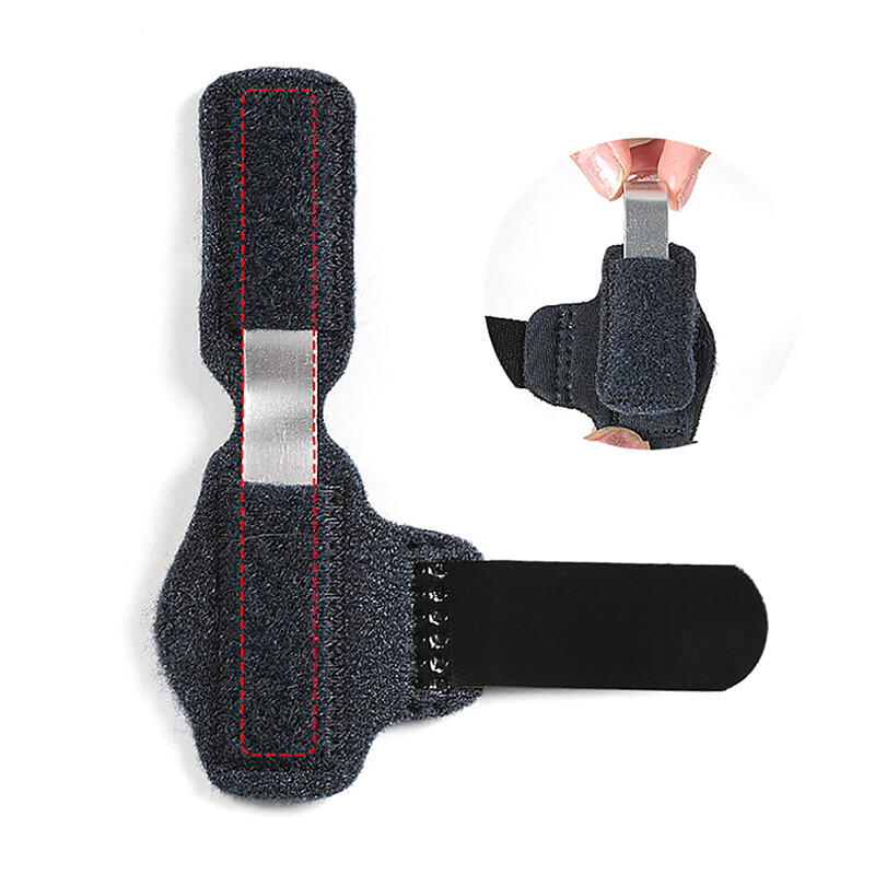 1PC Finger Toe Splint For Broken Toe Hammer Straightener Corrector Brace Wrap