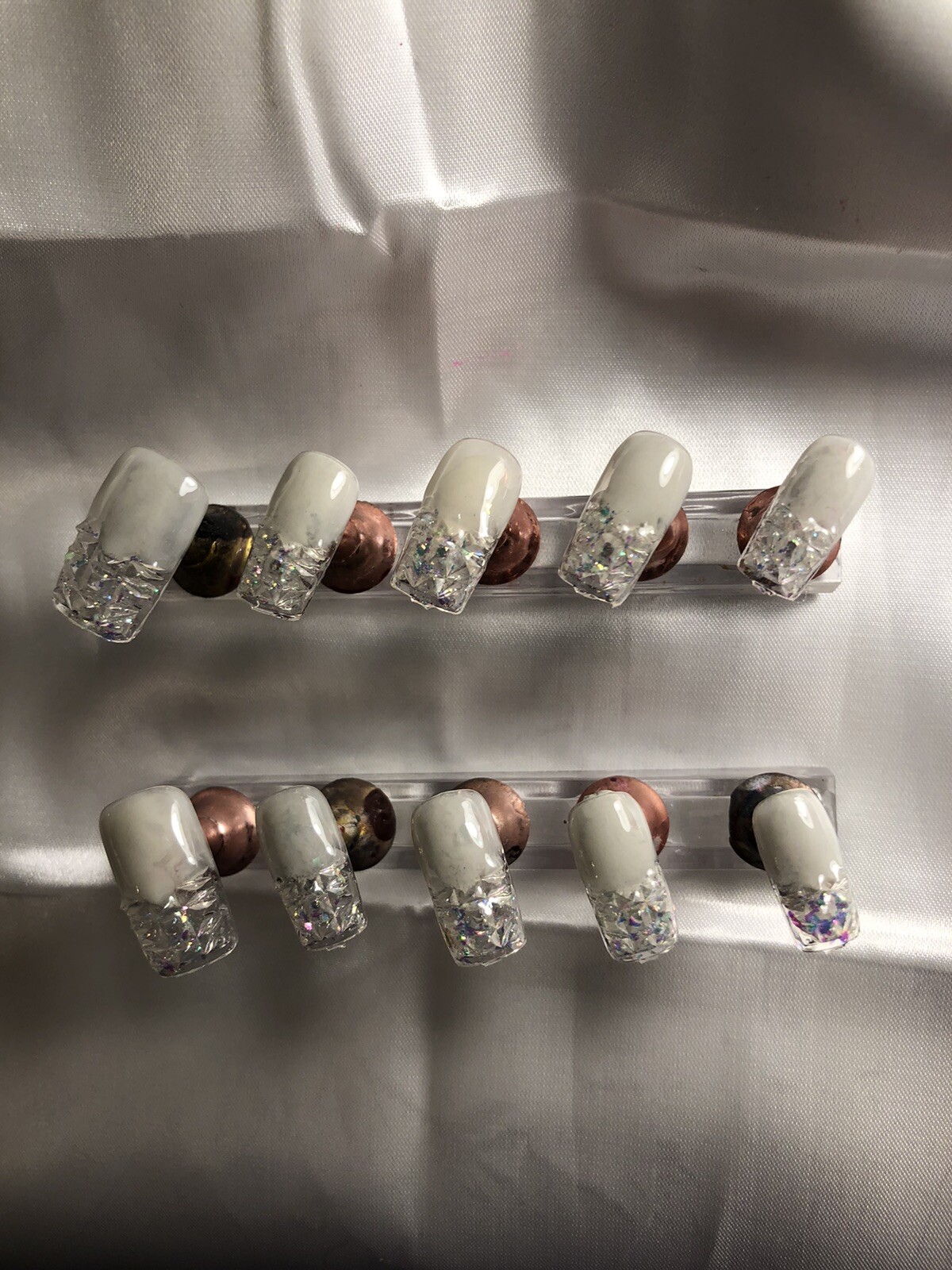 Z NAILZ! New Design In Nails. Gator CLAWZ! Medium Length Press On Nailz!