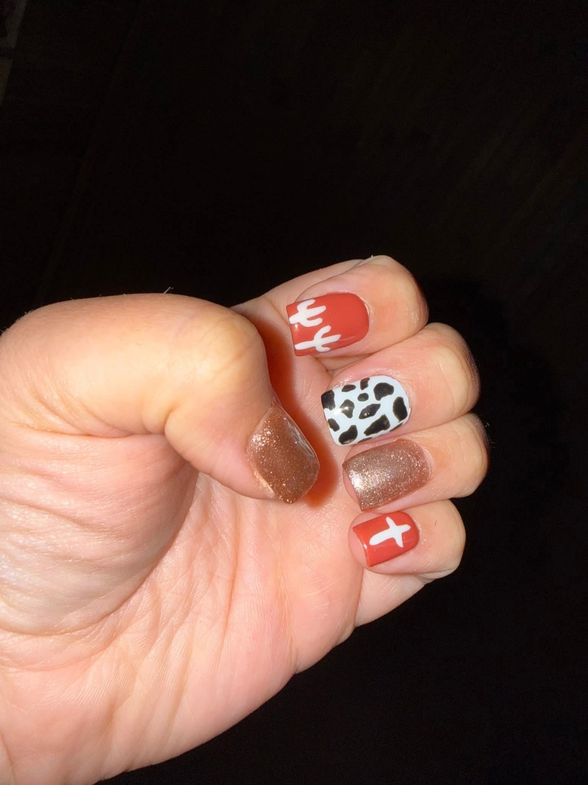 Hand Painted One-of-a-Kind Press On Nails | Custom Artificial Fingernails |…