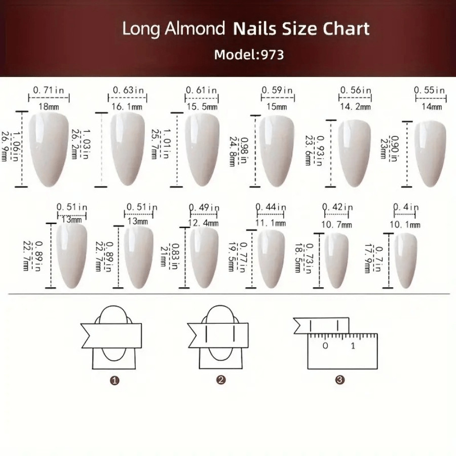 48pcs Stiletto Press on Nails, White Tip Red Heart 3D Bow Valentine Nail Art