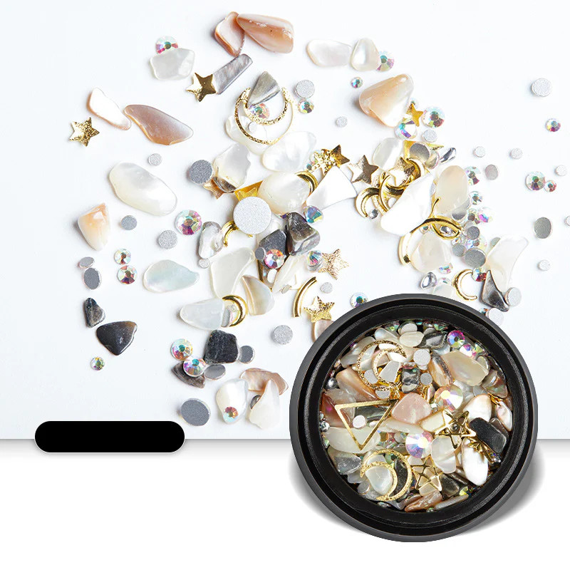 New Shell Nail Rhinestones 2026