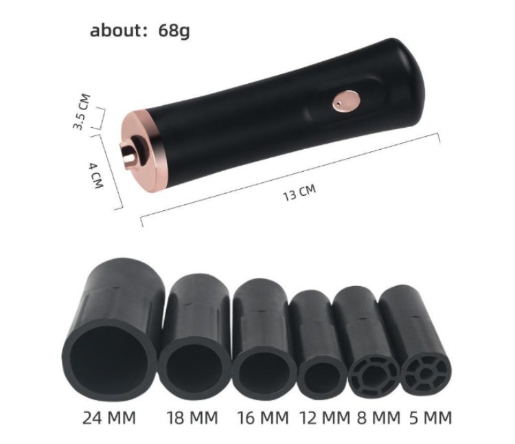With 2pcs Connector 6pcs Glue Cover Die Electric Eyelash Glue Shaker Machine Hot