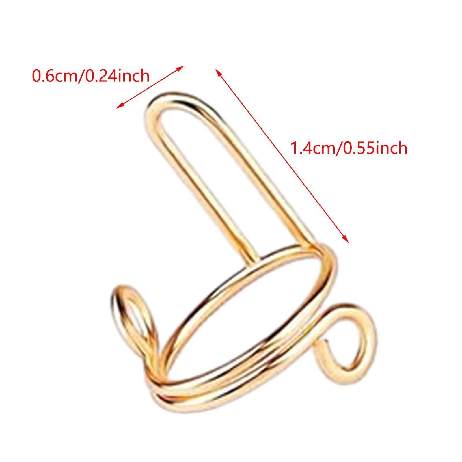 10x Fingernail Rings Nail Rings for Acrylic Nails Halal Nail Rings Set