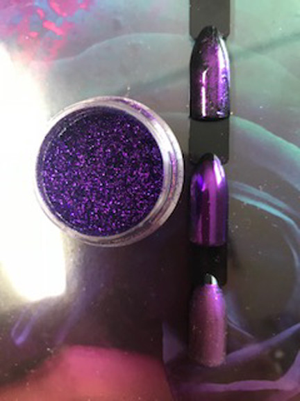 Metallic Micro Flakes Purple 1g #411278