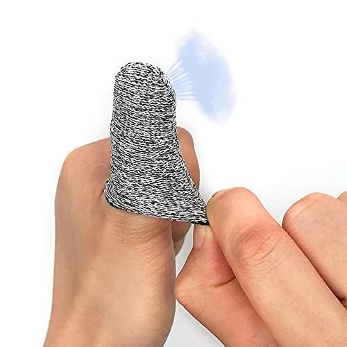 12 Pcs Finger Cots Cut Resistant Protector Finger Covers for Kitchen Work