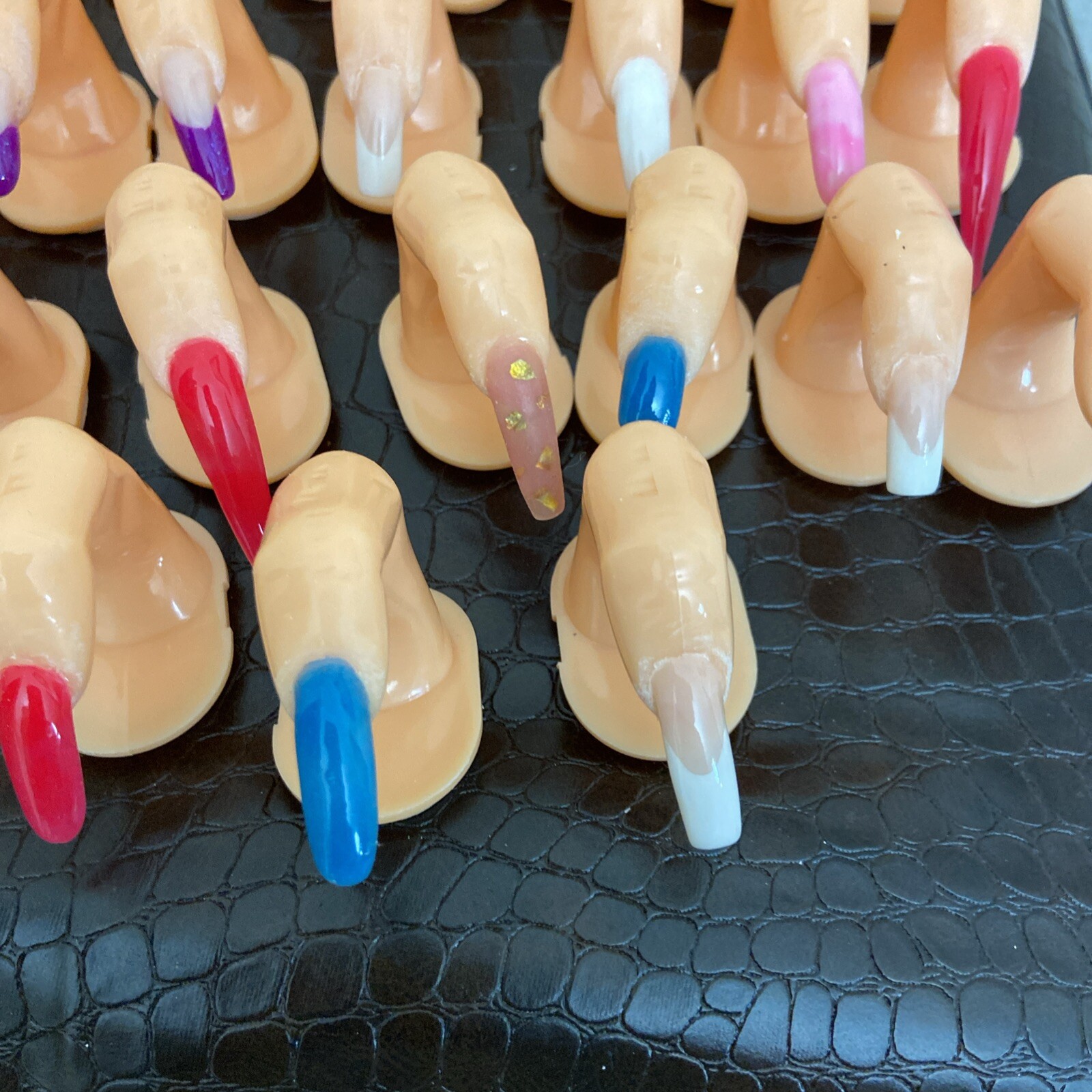 Give Set Of 36 NAIL ART DISPLACE, NAIL ARTS DECORATION STAND, or PRACTICE,
