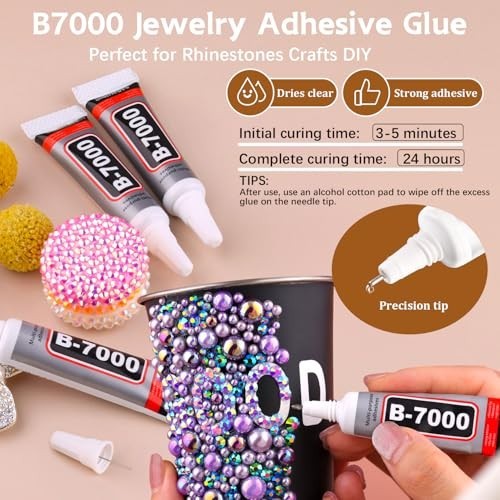 14000PCS Flatback Pearls & Gold Rhinestones for Crafting, Nail Art, DIY Decor