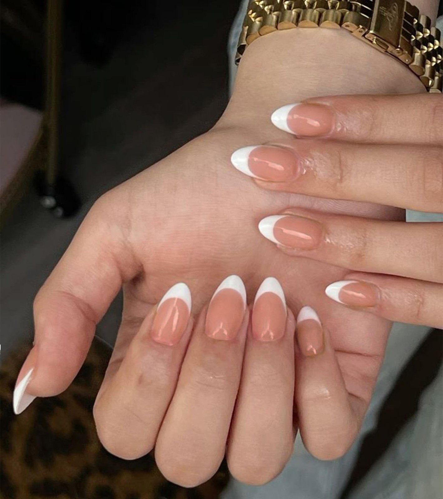 Aegenacess Press On Nails Short – Press on Nails Almond Short Stick On Nails …