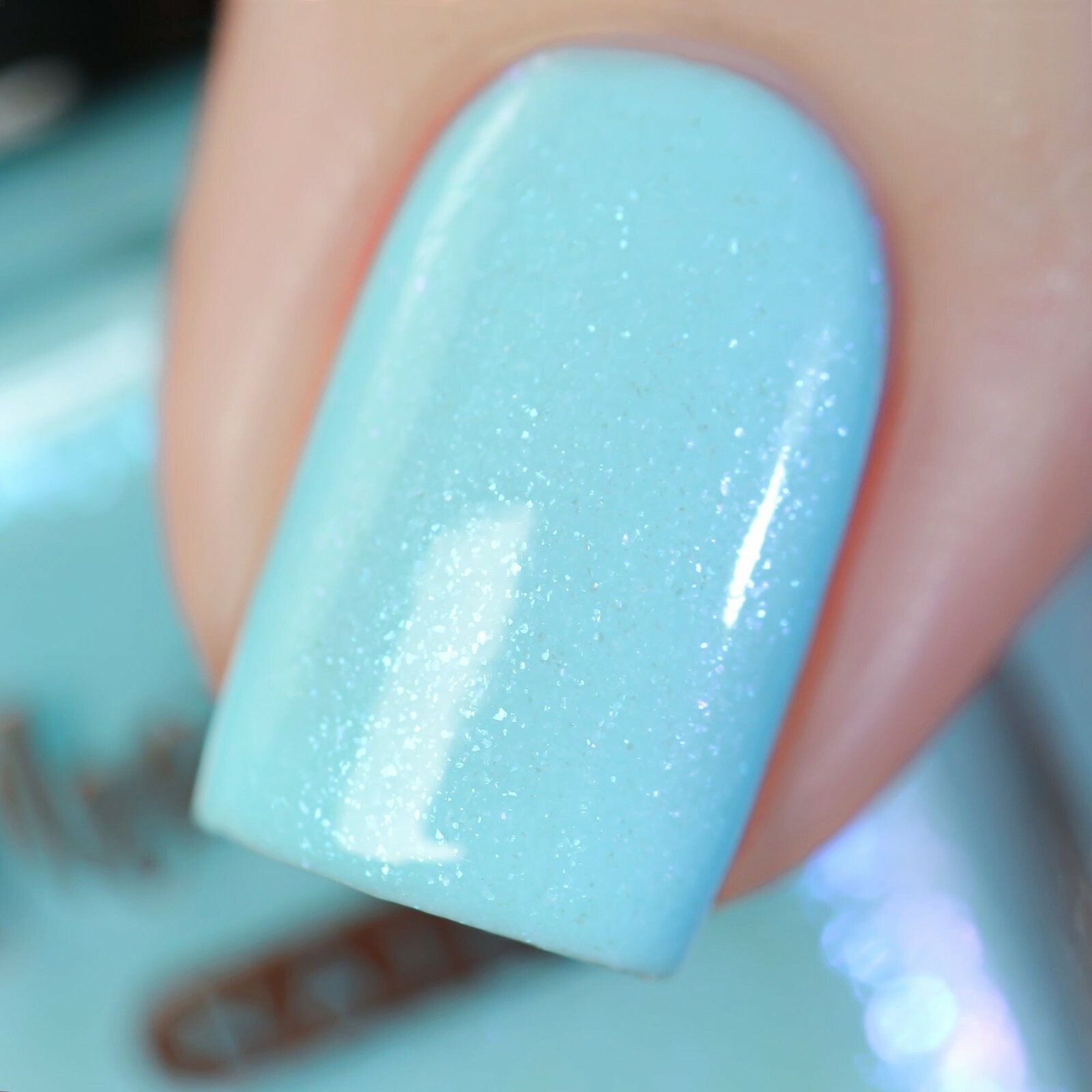 Lost Frost Regular Polish (Light Blue Crelly with Blue Iridescent Shimmer)