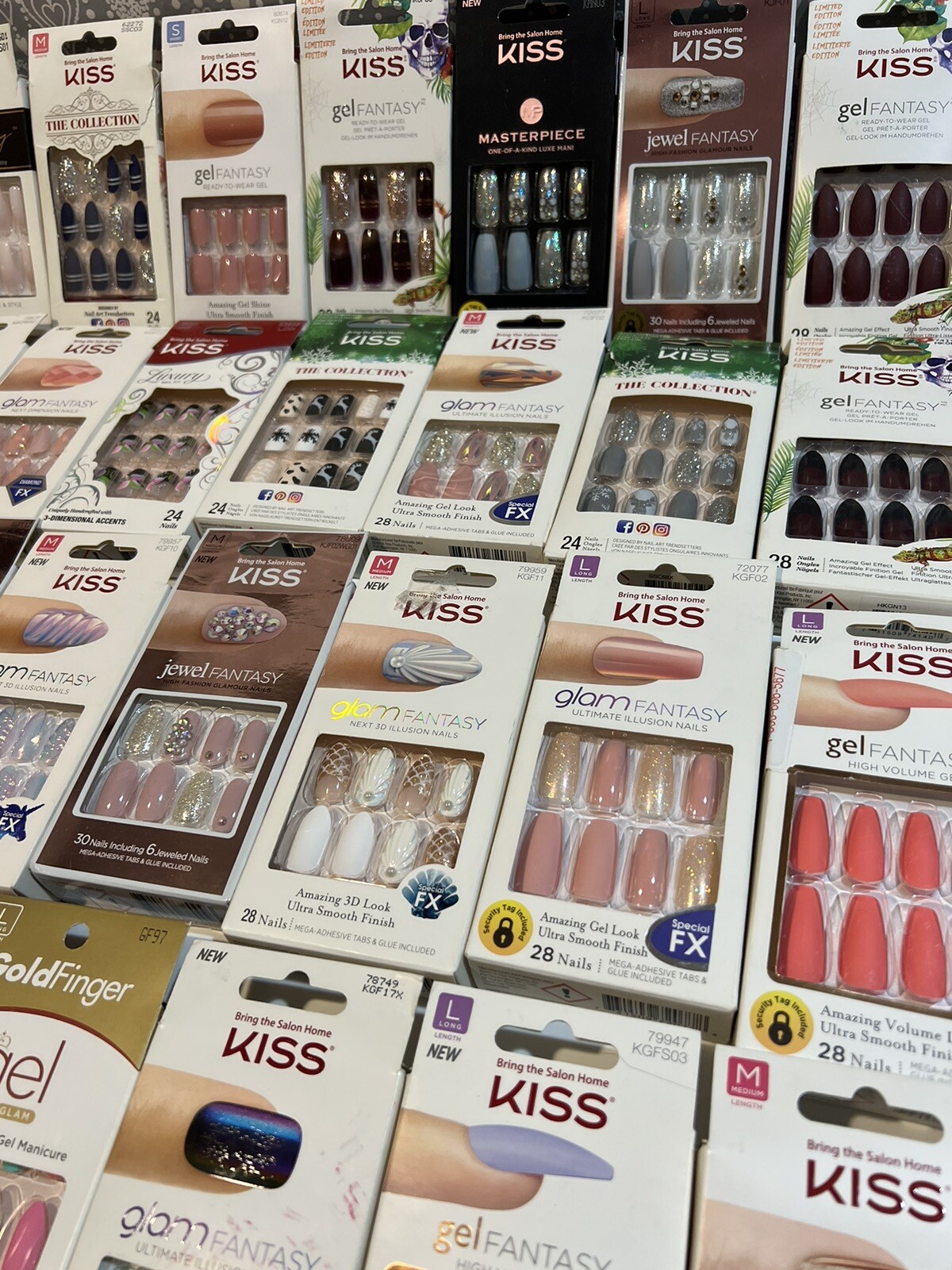 Kiss nails,Glam Fantasy,Luxury,colección,gel, Classy,You Choos, GET DISCOUNTS!