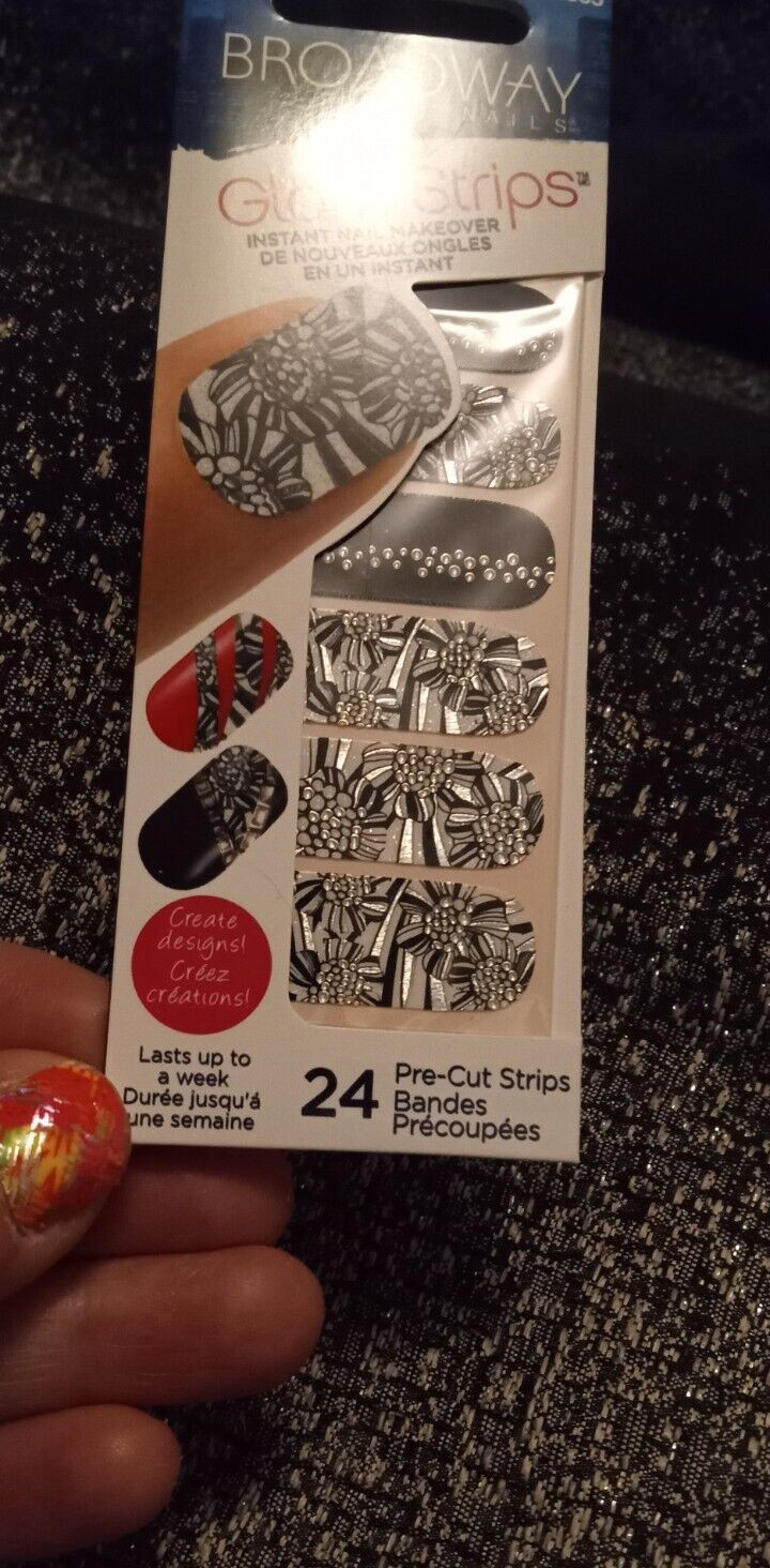 Broadway by KISS *GLAM STRIPS* for Nails, Many Designs, Price per Pack✨