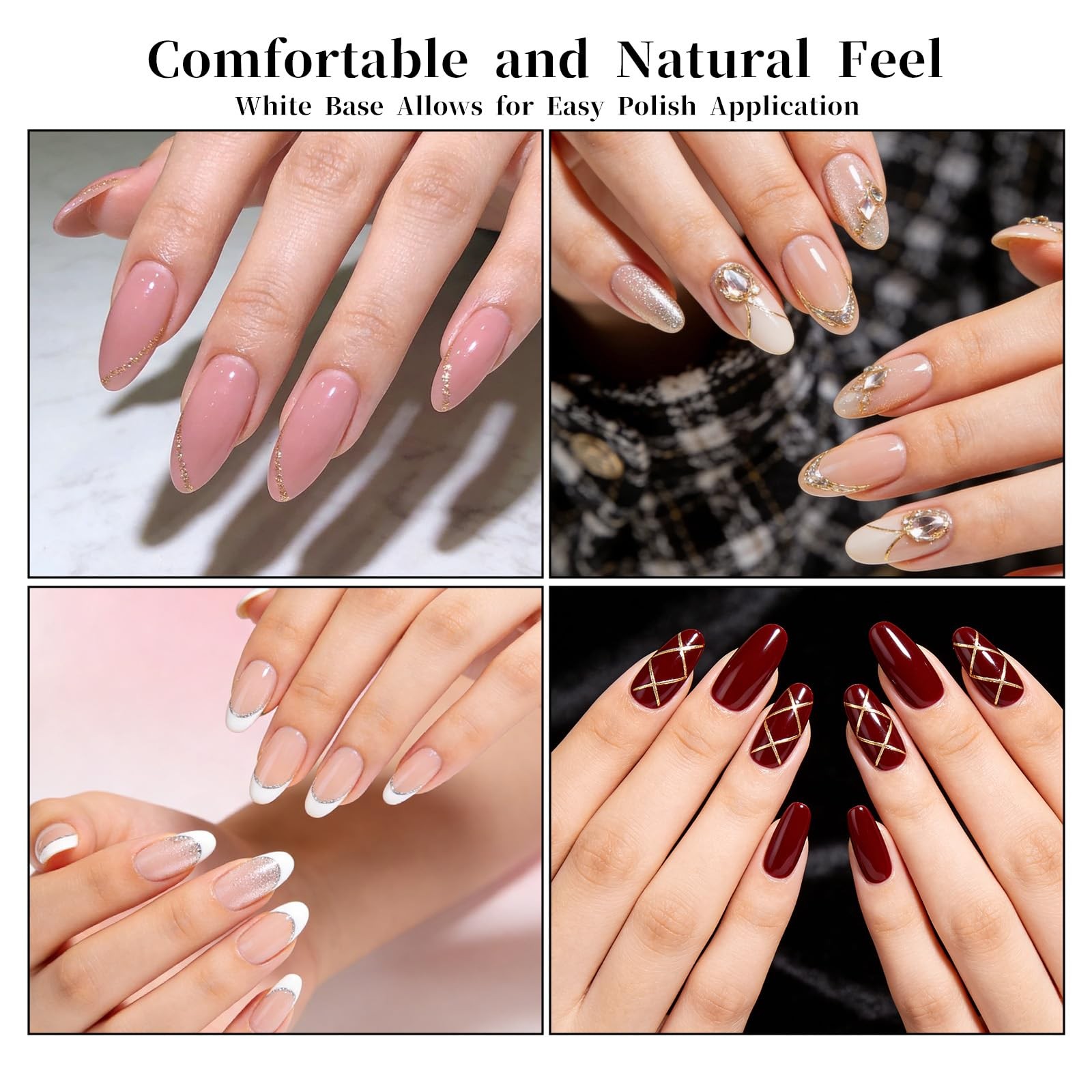 cobee 100 Pieces Silk Nail Extension Wrapï¼Œ Fiberglass Wrap Nailï¼Œ Art Exte…