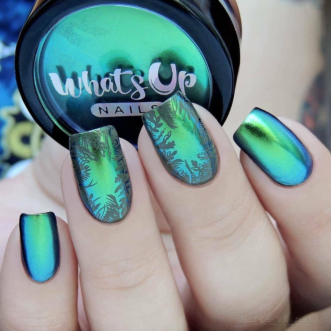 B029 Picnic in the Park Stamping Plate For Stamped Nail Art Design