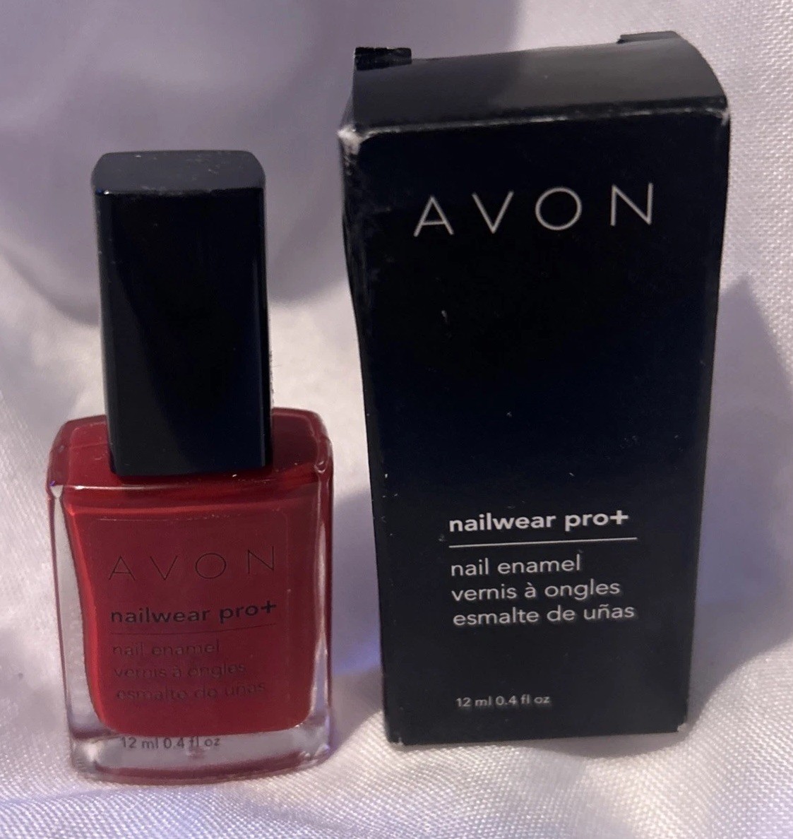 Avon NailWear Pro+ Nail Enamel sizzling Red 12 ml 0.4 fl oz nail polish