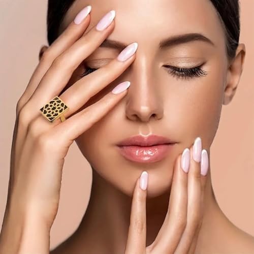 Summer Nail Art Design – Short Oval Fake Nails – Summer8