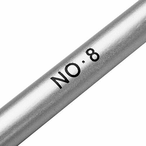 French Nail Tips UV Gel Nail Painting Drawing Half Moon Shape Nail Art Brush #8