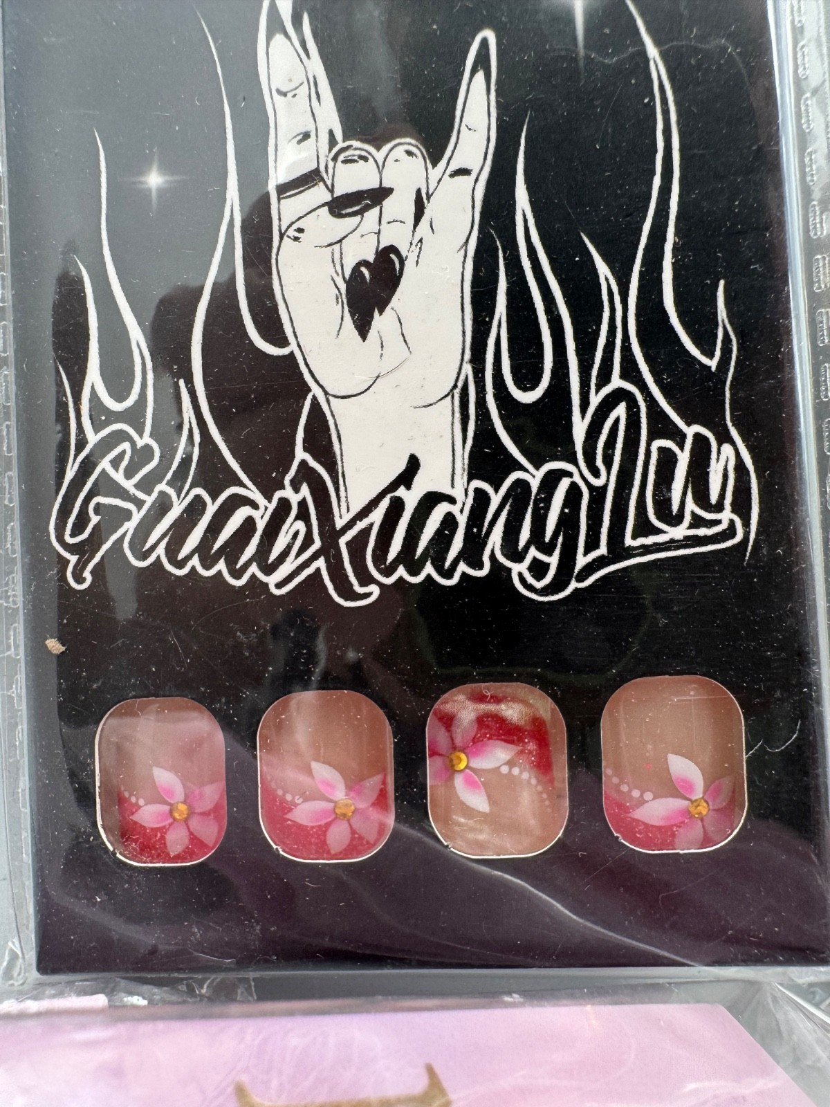 Press-On Nails Lot of 8 Various Colors and Designs OVER 700 PIECES