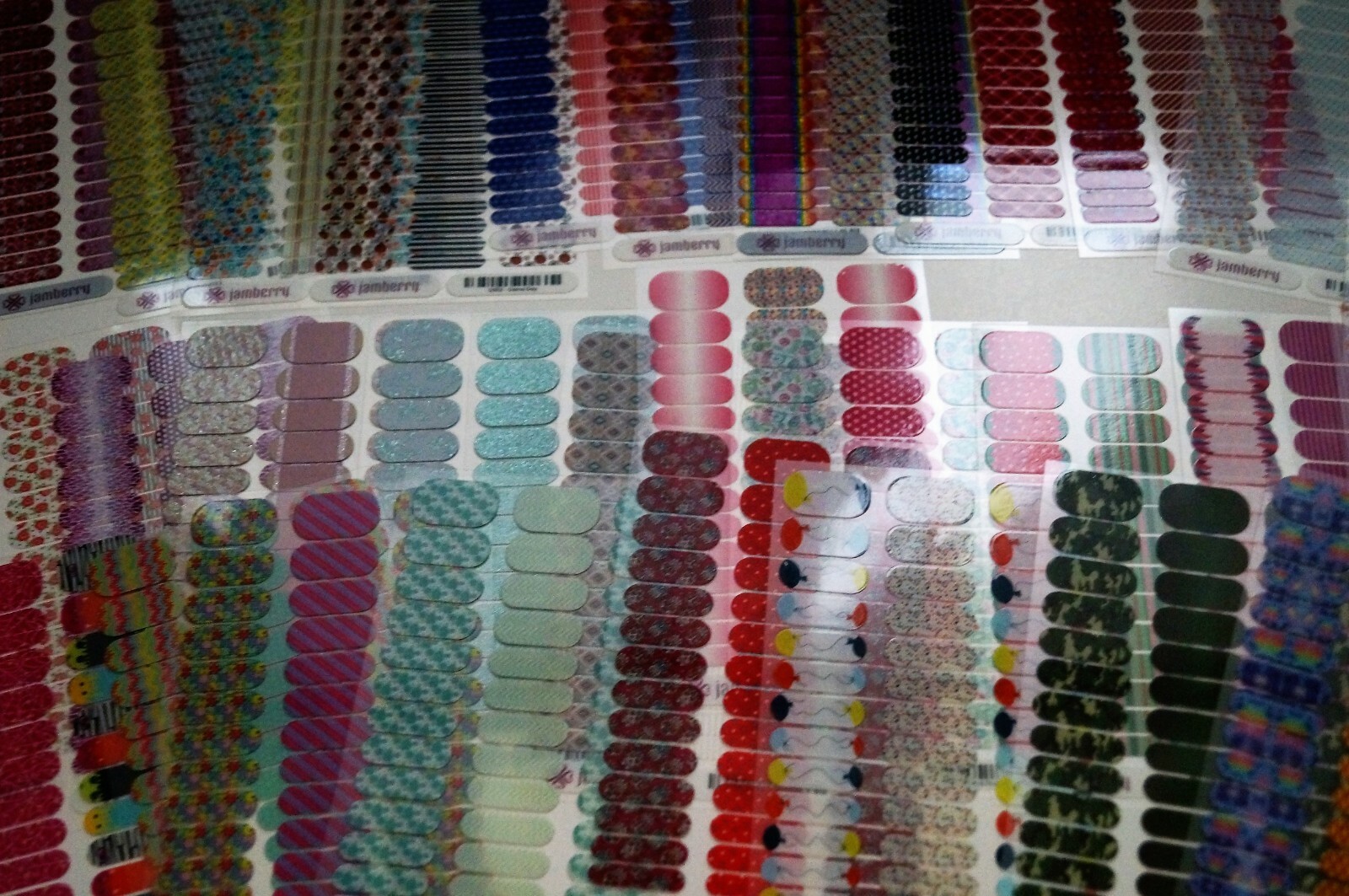Rare Brand New Retired Jamberry and Junior Wraps Full Sheets Over 50 Options