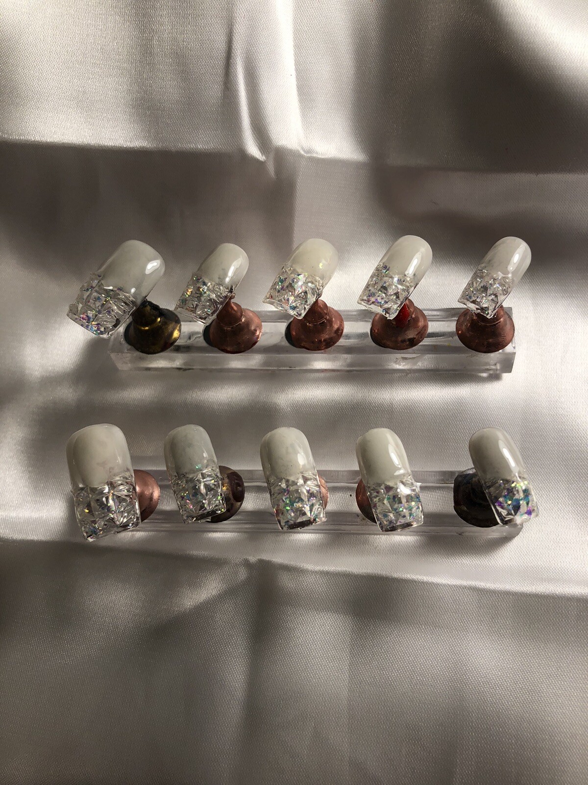 Z NAILZ! New Design In Nails. Gator CLAWZ! Medium Length Press On Nailz!