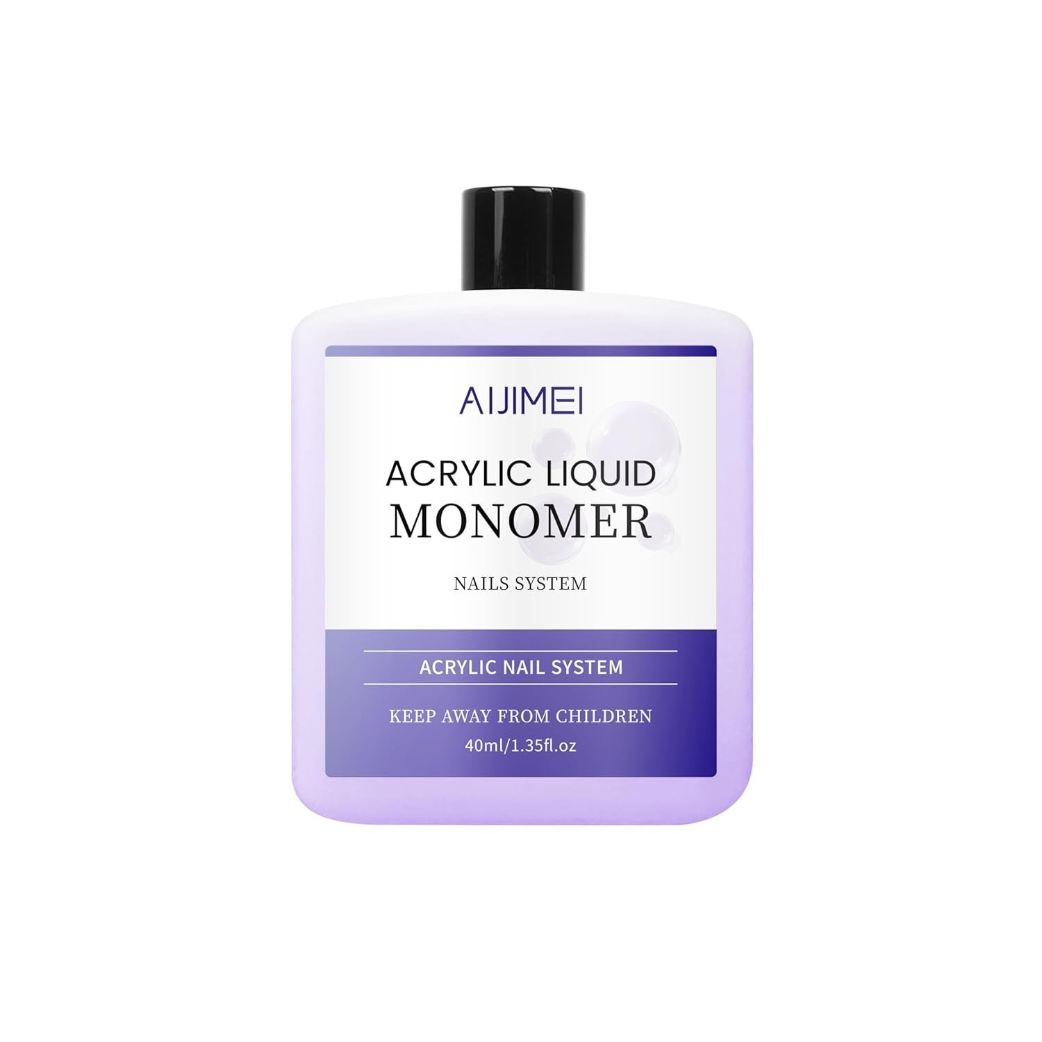 Professional 40ml Acrylic Liquid Monomer for Salon and Home Use – Fast Dry